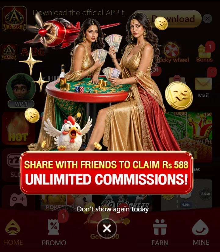 A26 game app invite friends and earn money