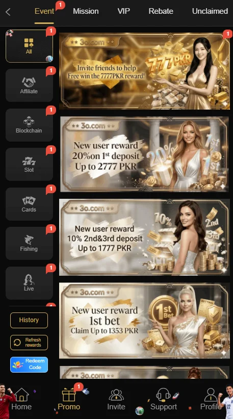 30 game app rewards and bonuse